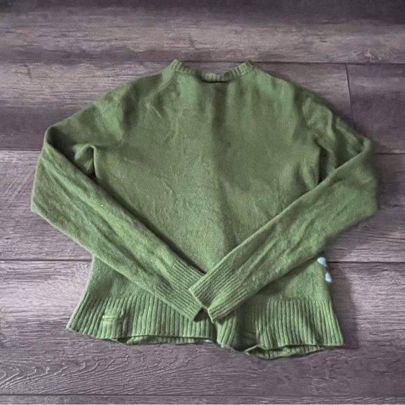 💚J. Crew Green & Blue Cardigan - Picture 3 of 4